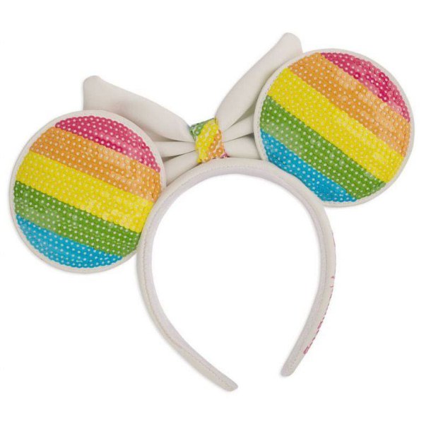 CERCHIETTO MINNIE MOUSE SEQUIN RAINBOW - DISNEY LOUNGEFLY