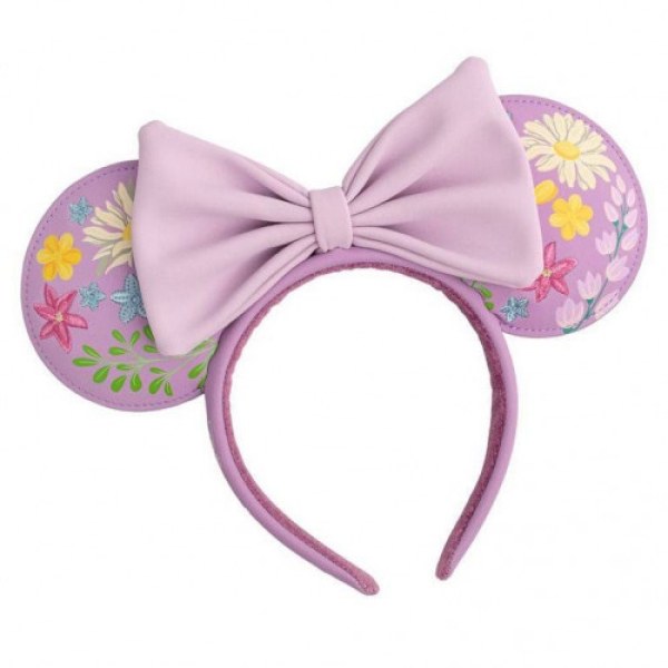 ARCHETTO MINNIE MOUSE FIORI RICAMATI - DISNEY LOUNGEFLY