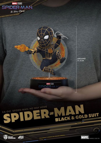 EGG ATTACK SPIDER-MAN NO WAY HOME - SPIDER-MAN BLACK & GOLD SUIT