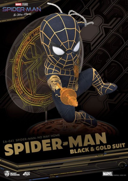 EGG ATTACK SPIDER-MAN NO WAY HOME - SPIDER-MAN BLACK & GOLD SUIT