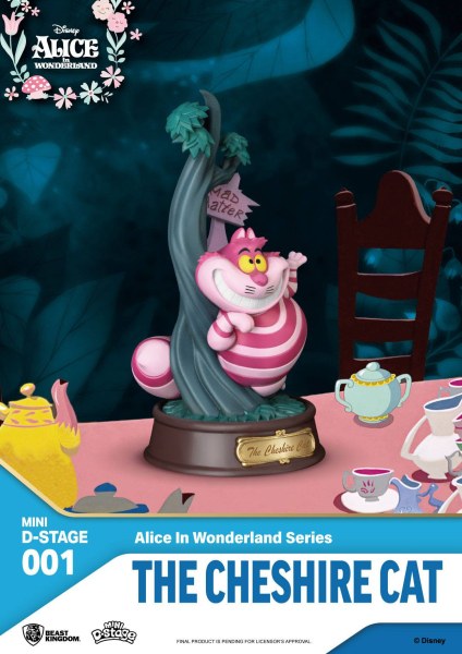 LOTTO DI 6 FIGURINE ALICE NEL PAESE DEL MERAVIGLIE - MINI DISNEY D-STAGE