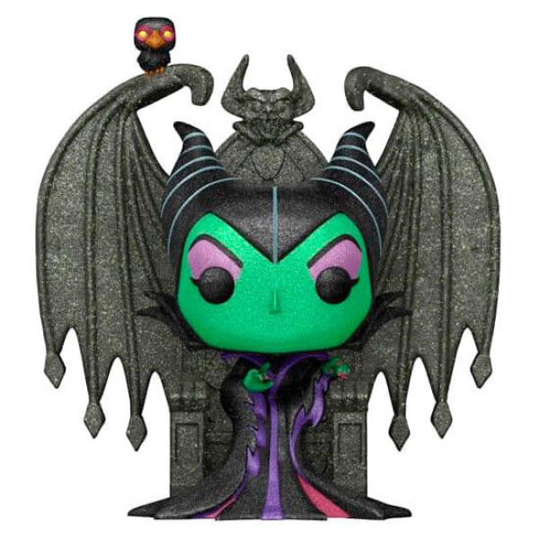 FUNKO POP! 784 - DISNEY LA BELLA ADDORMENTATA NEL BOSCO - MALEFICA SUL SUO TRONO DIAMOND VERSIONE