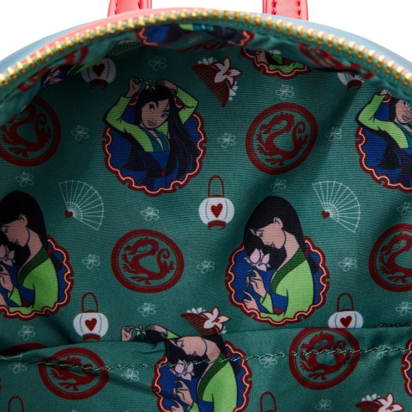 MINI ZAINO  MULAN PRINCESS SCENE - DISNEY LOUNGEFLY