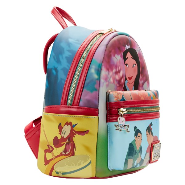 MINI ZAINO  MULAN PRINCESS SCENE - DISNEY LOUNGEFLY
