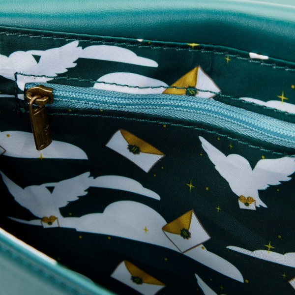 BORSA A TRACOLLA GOLDEN HOGWARTS - HARRY POTTER LOUNGEFLY