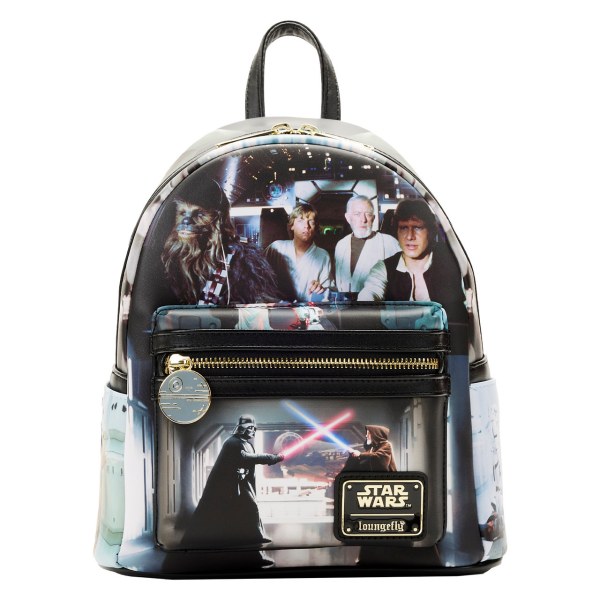 MINI ZAINO A NEW HOPE FINAL FRAMES - STAR WARS LOUNGEFLY