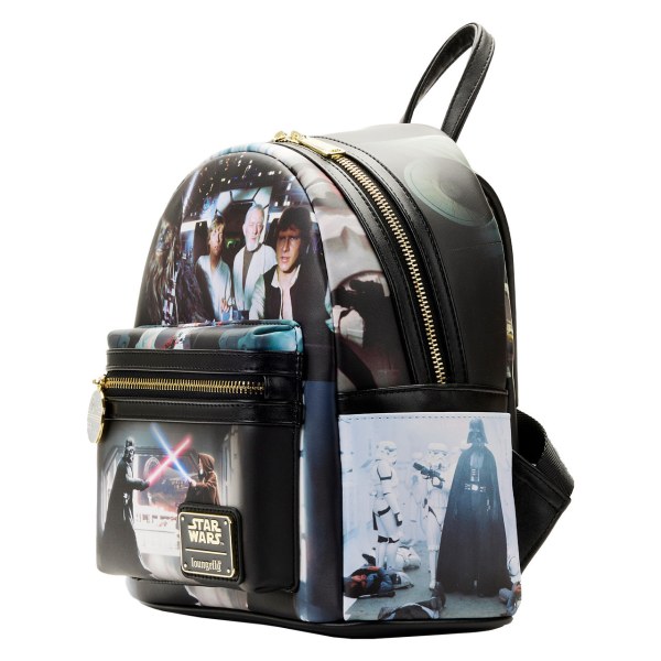 MINI ZAINO A NEW HOPE FINAL FRAMES - STAR WARS LOUNGEFLY