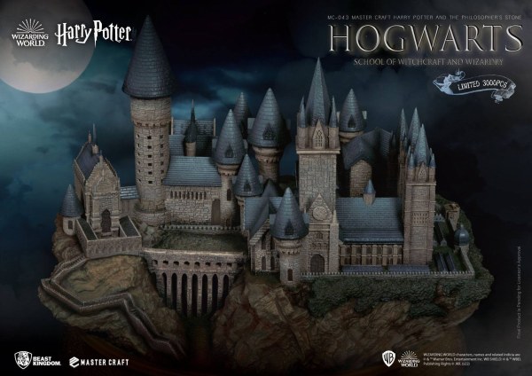 Scuola di Magia e Stregoneria di HOGWARTS 32 cm EDIZIONE LIMITATA - HARRY POTTER MASTERCRAFT
