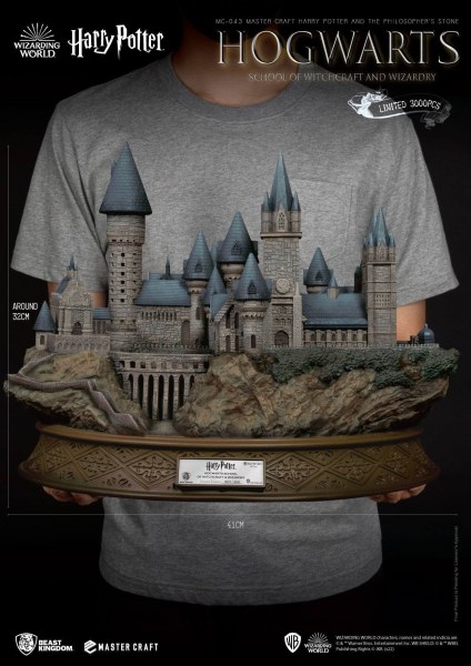 Scuola di Magia e Stregoneria di HOGWARTS 32 cm EDIZIONE LIMITATA - HARRY POTTER MASTERCRAFT