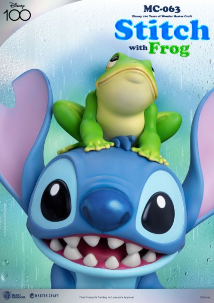STITCH E IL RANOCCHIO - DISNEY MASTERCRAFT 100 YEARS OF WONDERS
