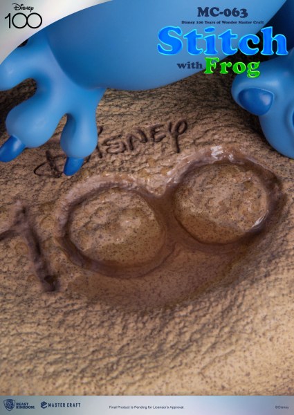 STITCH E IL RANOCCHIO - DISNEY MASTERCRAFT 100 YEARS OF WONDERS
