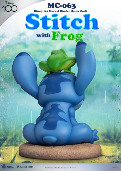 STITCH E IL RANOCCHIO - DISNEY MASTERCRAFT 100 YEARS OF WONDERS