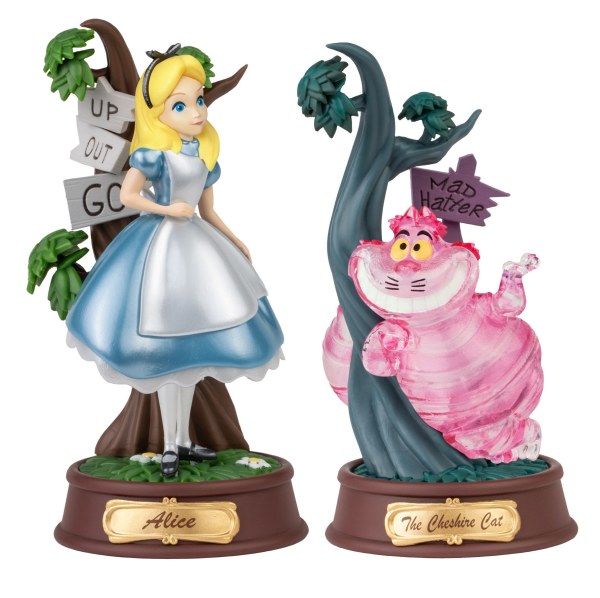 PACK 2 STATUETTE ALICE NEL PAESE DELLE MERAVIGLIE CANDY COLOR SPECIAL EDITION - MINI DISNEY D-STAGE