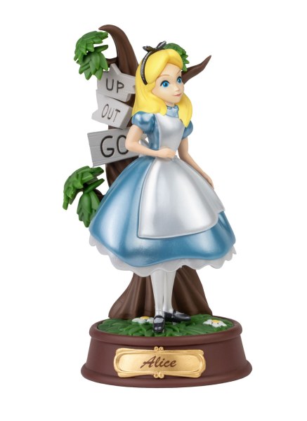 PACK 2 STATUETTE ALICE NEL PAESE DELLE MERAVIGLIE CANDY COLOR SPECIAL EDITION - MINI DISNEY D-STAGE