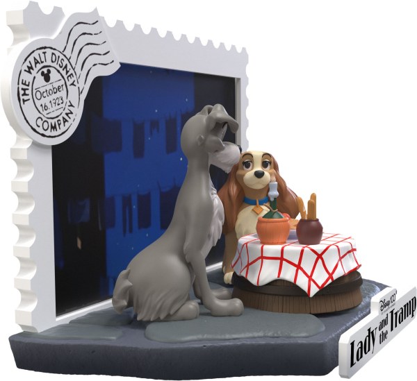DIORAMA LILLI E IL VAGABONDO - DISNEY 100TH ANNIVERSARIO D-STAGE