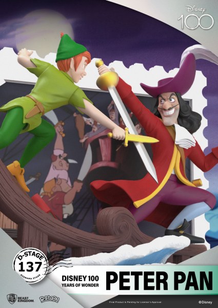 DIORAMA PETER PAN - DISNEY 100TH ANNIVERSARIO D-STAGE
