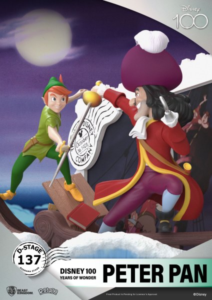 DIORAMA PETER PAN - DISNEY 100TH ANNIVERSARIO D-STAGE
