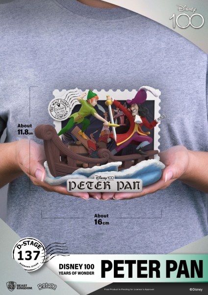 DIORAMA PETER PAN - DISNEY 100TH ANNIVERSARIO D-STAGE