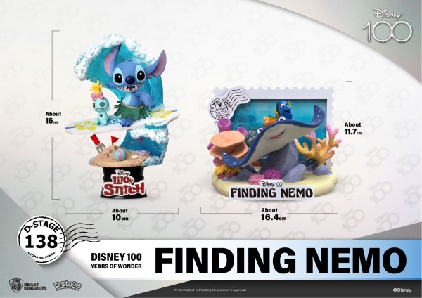 DIORAMA ALLA RICERCA DI NEMO - DISNEY 100TH ANNIVERSARIO D-STAGE