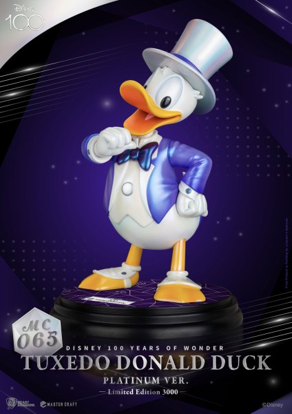 TUXEDO PAPERINO VERSIONE PLATINUM - DISNEY MASTERCRAFT