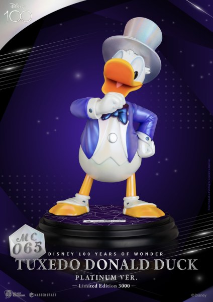 TUXEDO PAPERINO VERSIONE PLATINUM - DISNEY MASTERCRAFT
