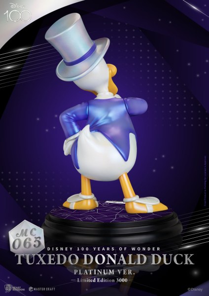TUXEDO PAPERINO VERSIONE PLATINUM - DISNEY MASTERCRAFT
