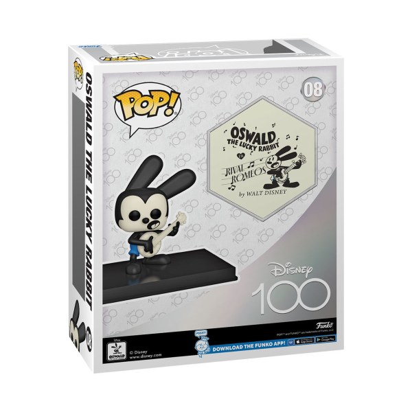 FUNKO POP! 08 - OSWALD ART COVER DISNEY'S 100TH