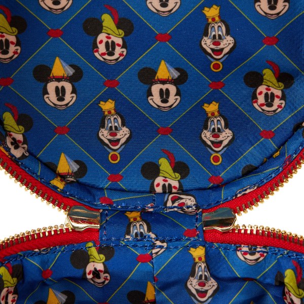 BORSA A TRACOLLA TOPOLINO & MINNIE BRAVE LITTLE TAILORS CAROUSEL - DISNEY LOUNGEFLY