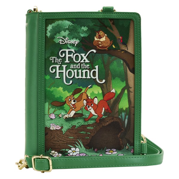 BORSA A TRACOLLA RED E TOBI CLASSIC BOOKS - DISNEY LOUNGEFLY