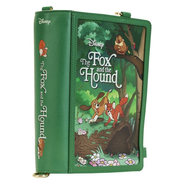 BORSA A TRACOLLA RED E TOBI CLASSIC BOOKS - DISNEY LOUNGEFLY