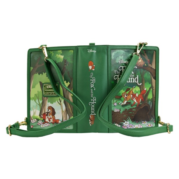 BORSA A TRACOLLA RED E TOBI CLASSIC BOOKS - DISNEY LOUNGEFLY