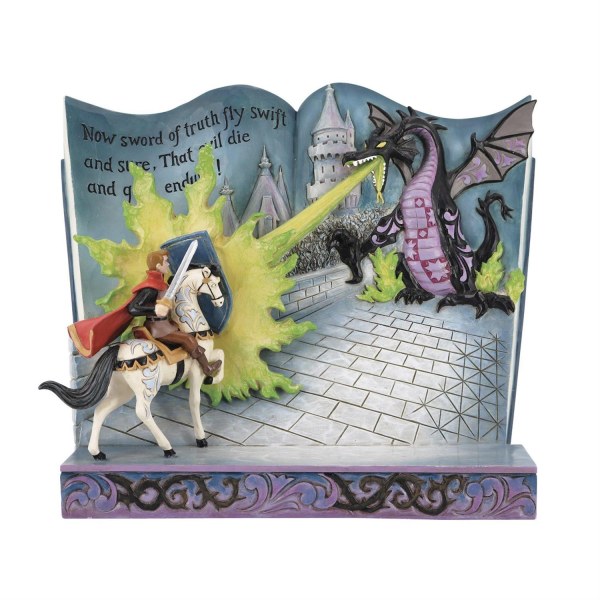 STORYBOOK PRINCIPE FILIPPO E IL DRAGO MALEFICA - DISNEY TRADITIONS