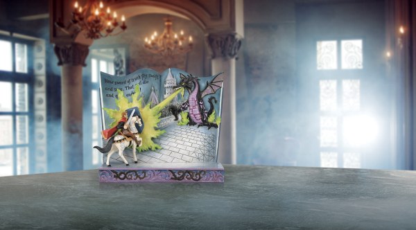 STORYBOOK PRINCIPE FILIPPO E IL DRAGO MALEFICA - DISNEY TRADITIONS