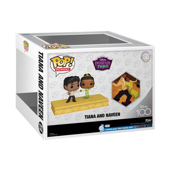 FUNKO POP! 1322 - TIANA E NAVEEN - DISNEY’S 100º ANNIVERSARIO