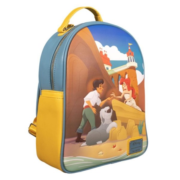 MINI ZAINO ARIEL & ERIC SULLA SPIAGGIA - DISNEY LOUNGEFLY