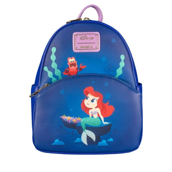 MINI ZAINO LA SIRENETTA E SEBASTIAN  - DISNEY LOUNGEFLY