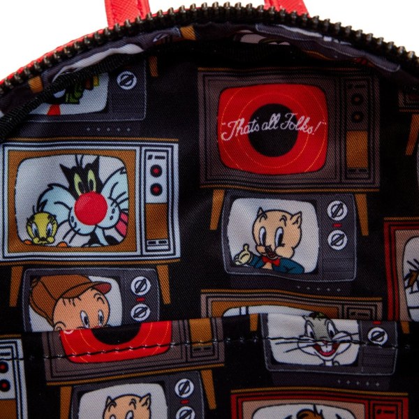 MINI ZAINO THAT'S ALL FOLKS - LOONEY TUNES LOUNGEFLY