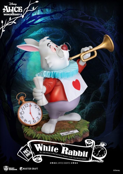 THE WHITE RABBIT - DISNEY MASTERCRAFT