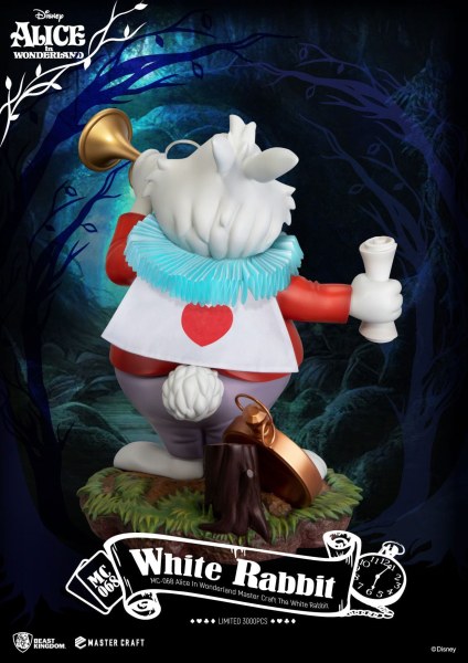 THE WHITE RABBIT - DISNEY MASTERCRAFT
