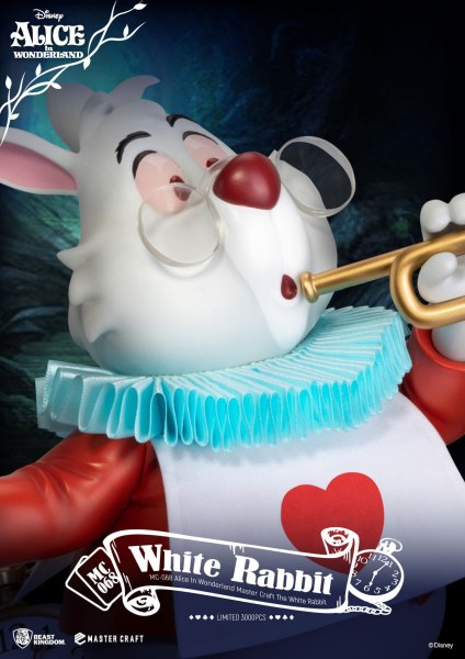 THE WHITE RABBIT - DISNEY MASTERCRAFT