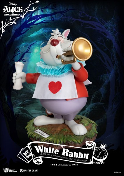 THE WHITE RABBIT - DISNEY MASTERCRAFT