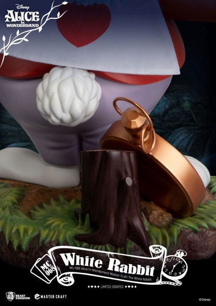THE WHITE RABBIT - DISNEY MASTERCRAFT