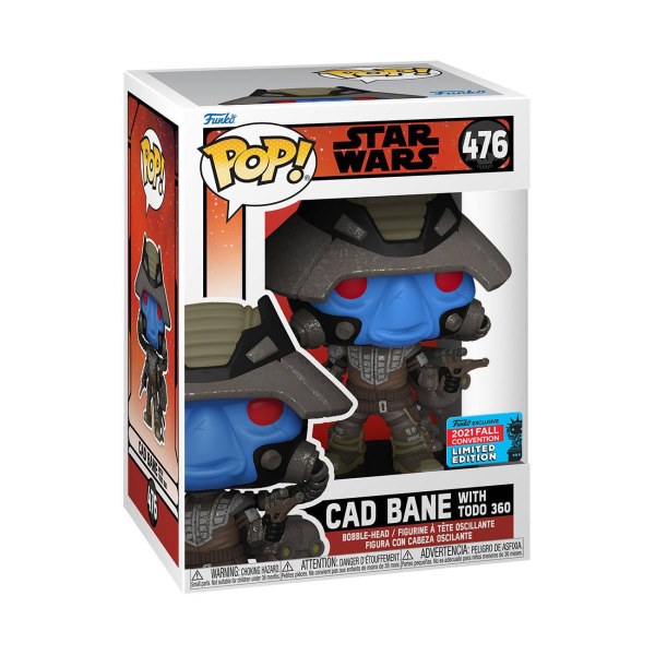 FUNKO POP! 476 - STAR WARS - CAD BANE E TODO