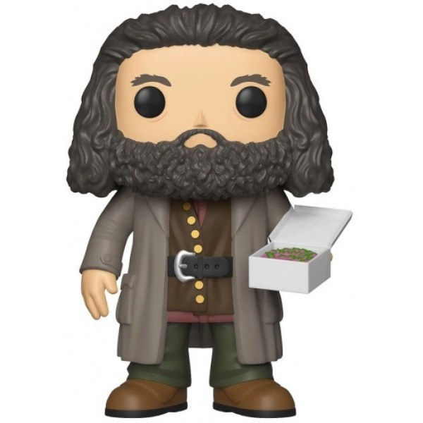 Harry Potter POP 78 di grandi dimensioni! Film Figurina in vinile Hagrid con torta 14 cm