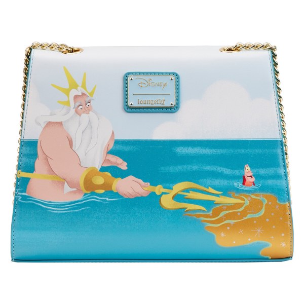 BORSA A TRACOLLA DONO DI TRITONE - DISNEY LOUNGEFLY
