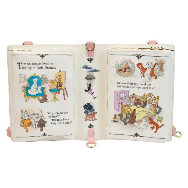 BORSA A TRACOLLA GLI ARISTOGATTI CLASSIC BOOK - DISNEY LOUNGEFLY