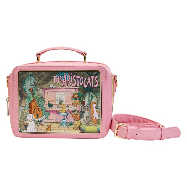 BORSA A TRACOLLA GLI ARISTOGATTI LUNCHBOX - DISNEY LOUNGEFLY