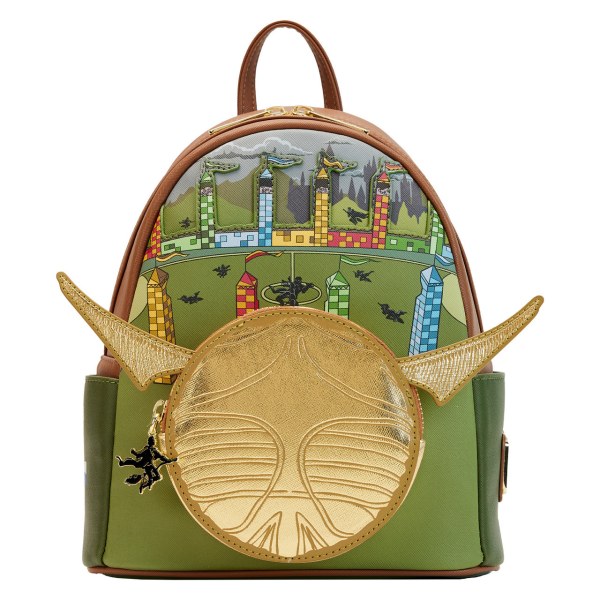 MINI ZAINO BOCCINO D'ORO - DISNEY LOUNGEFLY