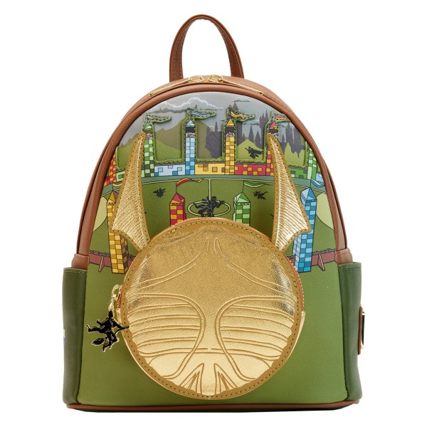MINI ZAINO BOCCINO D'ORO - DISNEY LOUNGEFLY