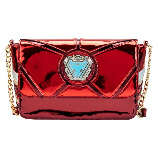 BORSA A TRACOLA IRON MAN 15° ANNIVERSARIO COSPLAY - MARVEL LOUNGEFLY